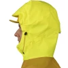 Capuche vue profil avec casque