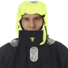 Détail capuche et col Détail capuche et col