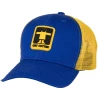 Casquette Wind par Guy Cotten, Bleu/Jaune