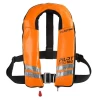 Gilet de sauvetage gonflable Pilot Pro 180 auto UML Elite PVC avec harnais et sous-cutale par Plastimo, Orange