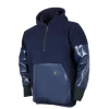 Sweat polaire renforc� � capuche Kodiak par Guy Cotten, Marine - Taille S