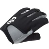 Gants Deckhand doigts courts par Gill, Noir - Taille L