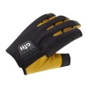 Gants Pro doigts longs par Gill, Noir/Jaune - Taille S