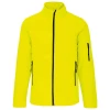 Veste softshell 3 couches Homme par Kariban, Jaune fluo - Taille XXL