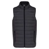 Gilet doudoune l�g�re sans manches Homme par Kariban, Gris chin� fonc� - Taille L