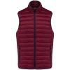Gilet doudoune l�g�re sans manches Homme par Kariban, Bordeaux - Taille L
