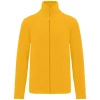 Veste polaire zipp�e Homme 300g/m2 par Kariban, Jaune - Taille XL