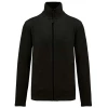 Veste polaire zipp�e Homme 300g/m2 par Kariban, Noir - Taille XL