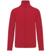 Veste polaire zipp�e Homme 300g/m2 par Kariban, Rouge - Taille XL