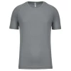  Tee-shirt technique manches courtes Homme 140 g par Proact, Gris - Taille L