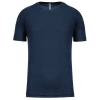 Tee-shirt technique manches courtes Homme 140 g par Proact, Marine - Taille L