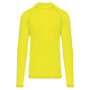 Tee-shirt technique � manches longues protection anti-UV +50 par Proact, Jaune Fluo - Taille S 