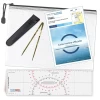 Pack Capitaine 200, Chef de quart 500, Capitaine 3000 - Règle Cras + Compas Laiton + Carte SHOM 7066 + Pochette de Rangement - Kit Officiel pour Candidat aux examens Pack Capitaine 200, Chef de quart 500, Capitaine 3000 - Règle Cras + Compas Laiton + Carte SHOM 7066 + Pochette de Rangement - Kit Officiel pour Candidat aux examens