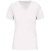 Lot de 5 tee-shirts Femme en coton bio 145 g par Kariban, Blanc - Taille XS