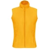 Gilet Micropolaire sans manches Femme par Kariban, Jaune - Taille S