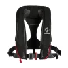 Gilet Gonflable CrewFit 180N Pro automatique avec harnais et flashlight par Crewsaver, Noir/Rouge
