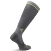 Chaussettes hautes étanches Coolmax par Typhoon, Gris/Jaune - Taille S Chaussettes hautes étanches Coolmax par Typhoon, Gris/Jaune - Taille S