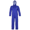 Combinaison imperm�able cir�e en Plavitex avec enduction PVC par Pros Wear, Bleu - Taille XS