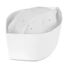 Lot de 100 calots en papier jetables par Mer.fr, Blanc Lot de 100 calots en papier jetables par Mer.fr, Blanc