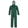 Combinaison imperm�able cir�e en Plavitex avec enduction PVC par Pros Wear, Vert - Taille XS