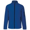 Veste softshell 3 couches Homme par Kariban, Bleu Royal fonc� - Taille S