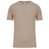  Tee-shirt technique manches courtes Homme 140 g par Proact, Beige - Taille S