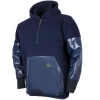 Sweat polaire renforc� � capuche Kodiak par Guy Cotten, Marine - Taille XS