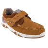 Chaussure Bateau Ulteam � Scratch par Botalo, Marron - 39
