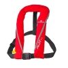 Gilet Gonflable Pilot 165N Hydrostatique HAMMAR automatique par Plastimo, Rouge