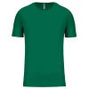  Tee-shirt technique manches courtes Homme 140 g par Proact, Vert - Taille S