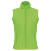 Gilet Micropolaire sans manches Femme par Kariban, Lime - Taille S