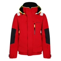 Blouson de quart doublure mesh Inshore par Bermudes, Rouge - Taille S 