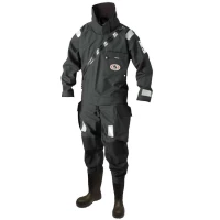 Combinaison s�che Sea Horse Confort 4 tex par Ursuit, Noir - Taille S