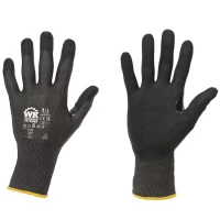 Gants de protection contre les coupures et tactile par WK.Designed To Work, Noir - Taille XS 