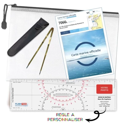 Pack Capitaine 200, Chef de quart 500, Capitaine 3000 - Kit Officiel pour Candidat aux examens - FlashTide