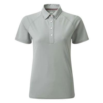 Polo manches courtes UV 50+ Tec Femme Gris - Gill