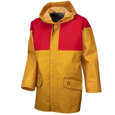 Veste cir� Drempro Hybridpro+ respirante Jaune/Rouge - Guy Cotten