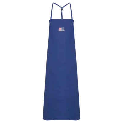 Tablier Professionnel 999HWST PVC bretelles en X par Stormline, Bleu - Stormline