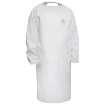 Tablier imperm�able manches longues par Pros Wear, Blanc - 120/100 - Pros Wear