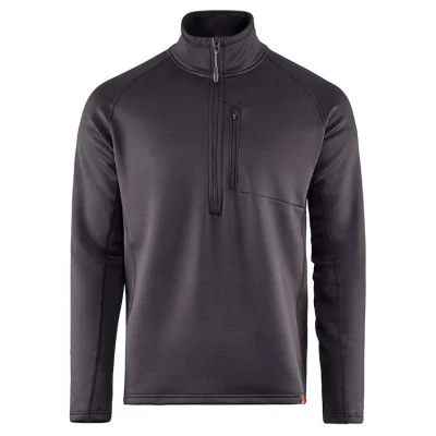 Pull sous-v�tement thermique Grundies Thermal � Zip par Grund�ns, Noir - Grund�ns