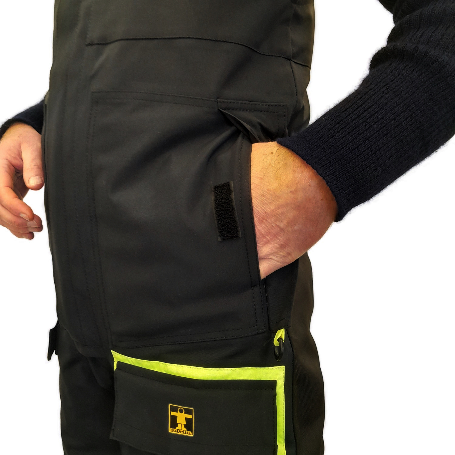 Détail poche côté