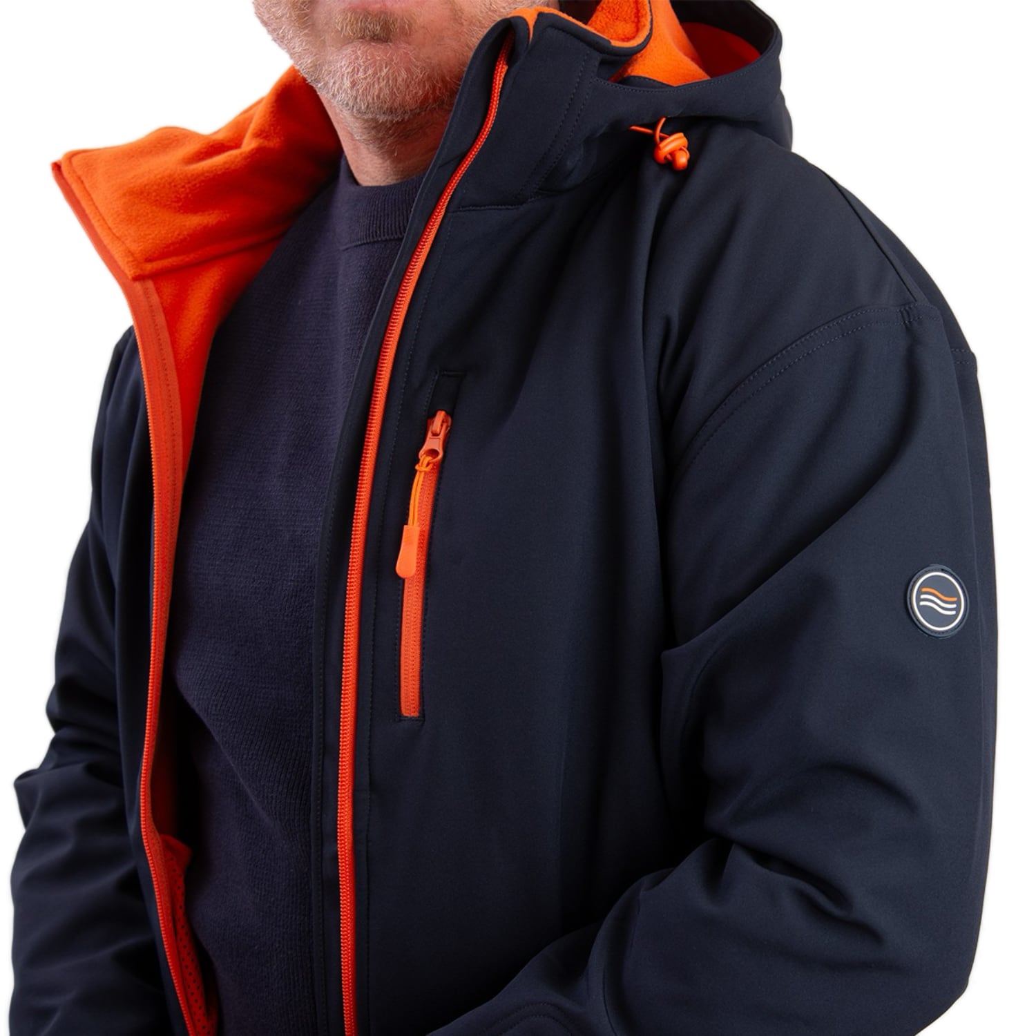 Détail haut de la veste