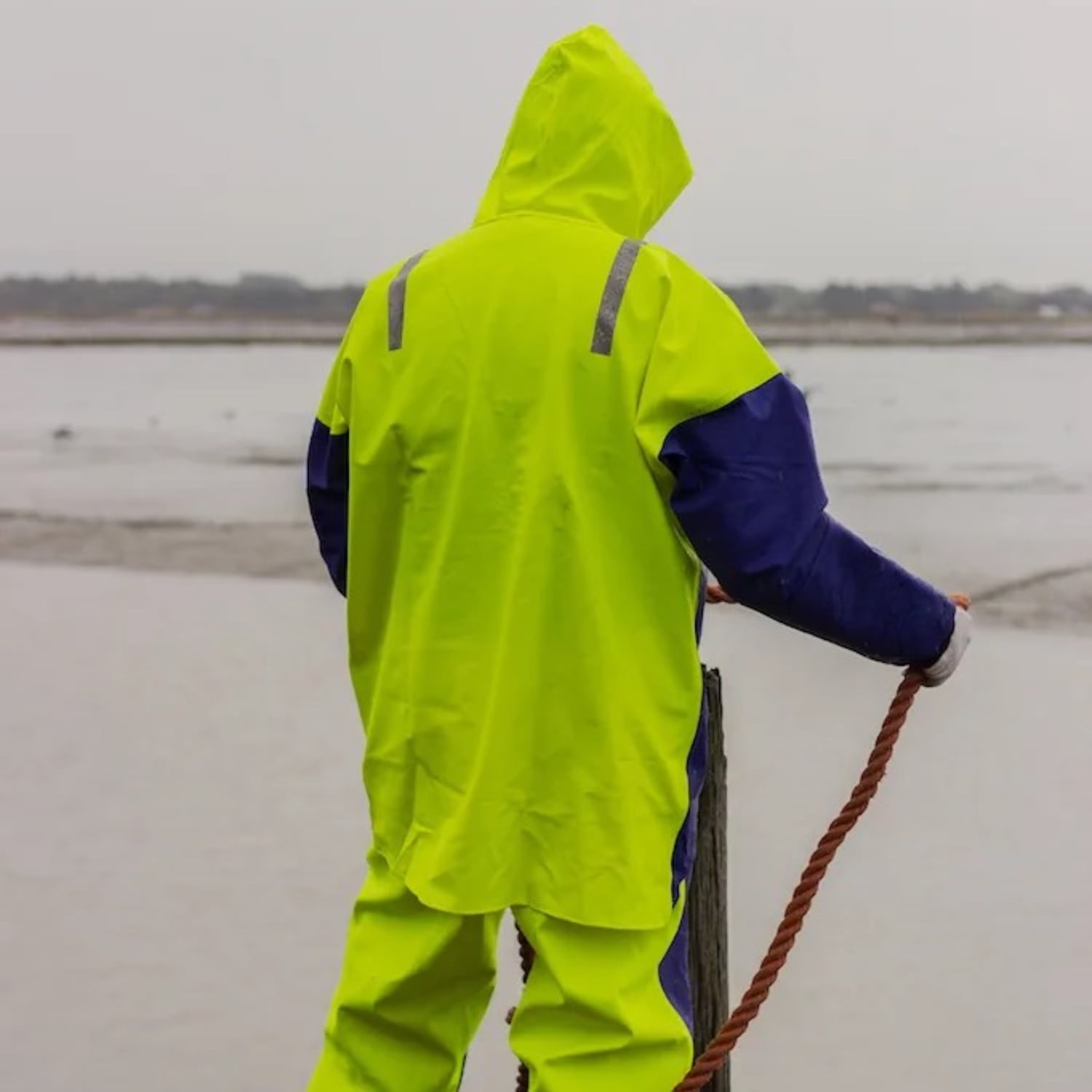Portée avec capuche vue de dos