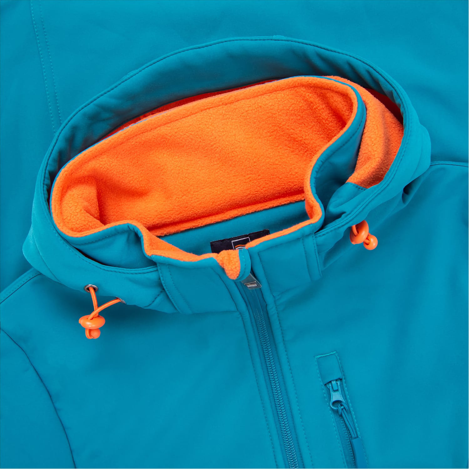 Détail col + capuche