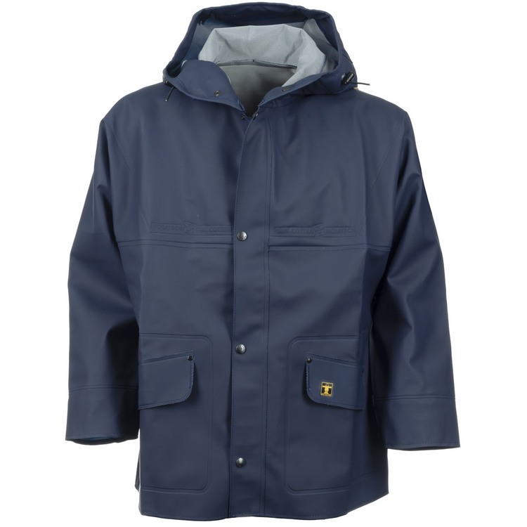 Commande � BOULOGNE, Veste cir� Isoder Isolatech par Guy Cotten, Marine - Taille M