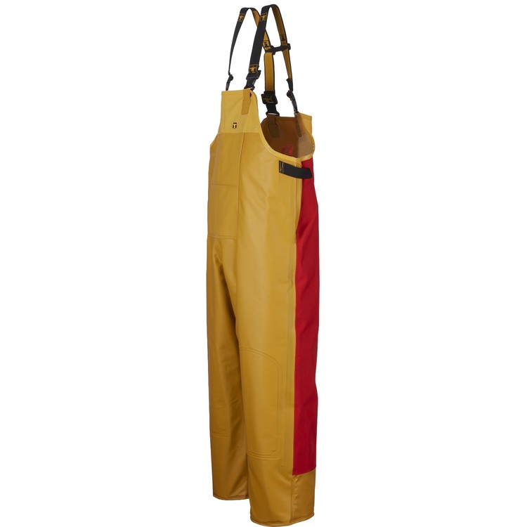 Commande � PEROLS, Cotte � bretelles Drembib Hybridpro+ par Guy Cotten, Jaune/Rouge - Taille M