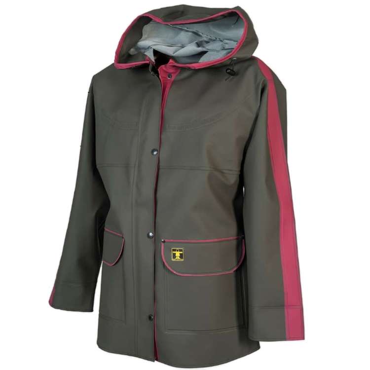 Commande � DIORS, Veste Femme Isopop Isolatech par Guy Cotten, Vert/Rose - Taille L