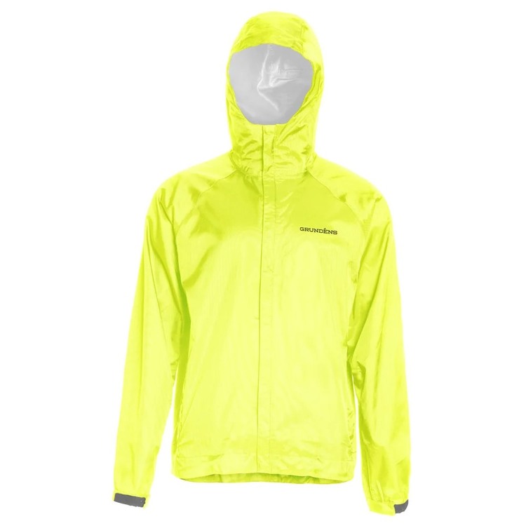 Personnaliser Veste Weather Watch par Grundns, Jaune Fluo - Taille M