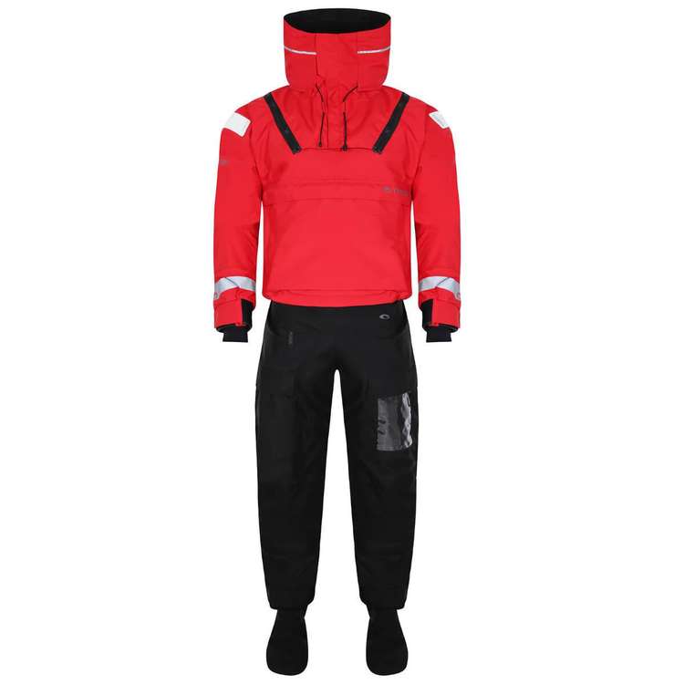 Combinaison sèche PS440 2.0 Rouge/Noir - Typhoon