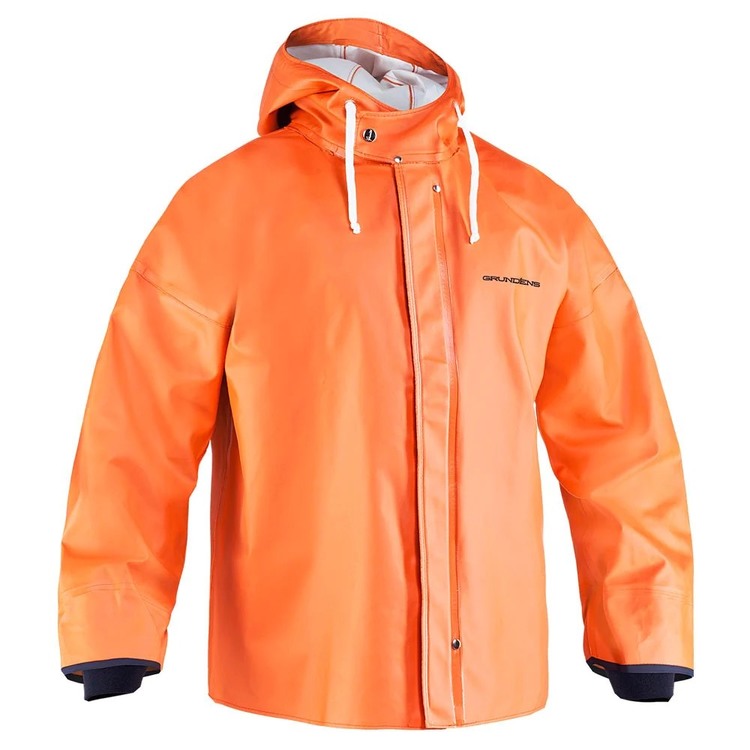 Personnaliser Veste Professionnelle Brigg 44 par Grundens, Orange - Taille XS